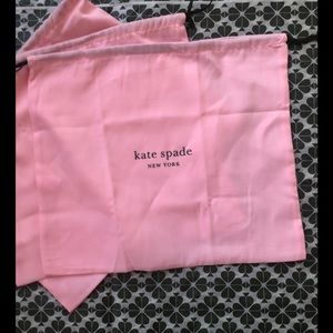 Lot of 3 Kate Spade Dust Bags